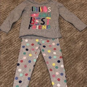 Toddler Girls Carters Outfit